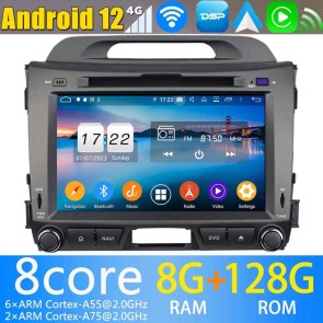 10" Android 13.0 Autoradio Reproductor de DVD Multimedia para Kia Sportage (2010-2015)-1