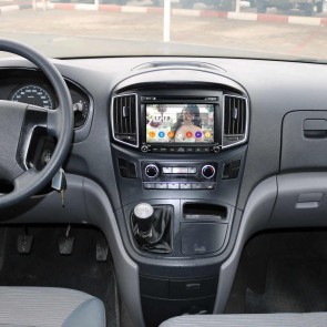 Hyundai H-1 Radio de Coche Android 9.0 con 8-Core 4GB+32GB Bluetooth Navegación GPS Control Volante Micrófono DAB CD SD USB 4G WiFi TV AUX OBD2 MirrorLink CarPlay - 8