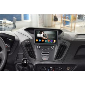 Ford Transit Custom Radio de Coche Android 9.0 con 8-Core 4GB+32GB Bluetooth Navegación GPS Control Volante Micrófono DAB CD SD USB 4G WiFi TV AUX OBD2 MirrorLink CarPlay - 8