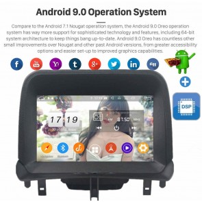8" Android 9.0 Autoradio Reproductor de DVD Multimedia para Ford Tourneo Courier (De 2014)-1
