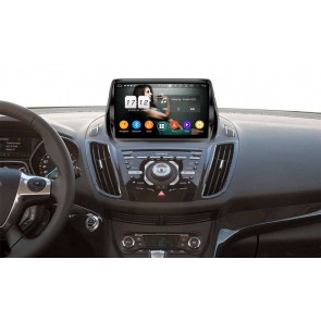 Ford Kuga Radio de Coche Android 9.0 con 8-Core 4GB+32GB Bluetooth Navegación GPS Control Volante Micrófono DAB CD SD USB 4G WiFi TV AUX OBD2 MirrorLink CarPlay - 8