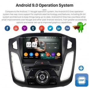 9" Android 9.0 Autoradio Reproductor de DVD Multimedia para Ford Focus 3 (2011-2018)-1