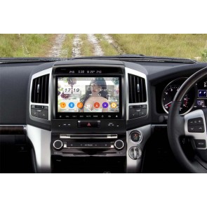Toyota Land Cruiser 200 Radio de Coche Android 9.0 con 8-Core 4GB+32GB Bluetooth Navegación GPS Control Volante Micrófono DAB CD SD USB 4G WiFi OBD2 MirrorLink CarPlay - 10