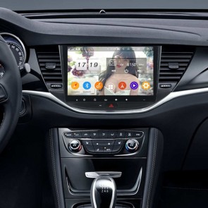 Opel Astra K Radio de Coche Android 9.0 con 8-Core 4GB+32GB Bluetooth Navegación GPS Control Volante Micrófono DAB CD SD USB 4G WiFi TV AUX OBD2 MirrorLink CarPlay - 9