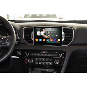 Kia Sportage Radio de Coche Android 9.0 con 8-Core 4GB+32GB Bluetooth Navegación GPS Control Volante Micrófono DAB CD SD USB 4G WiFi TV AUX OBD2 MirrorLink CarPlay - 9