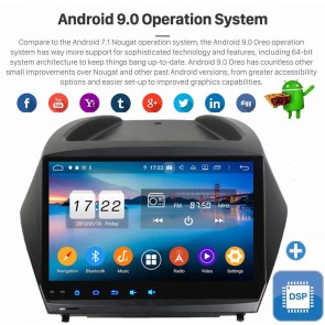 9" Android 9.0 Autoradio Reproductor de DVD Multimedia para Hyundai ix35 (2009-2015)-1