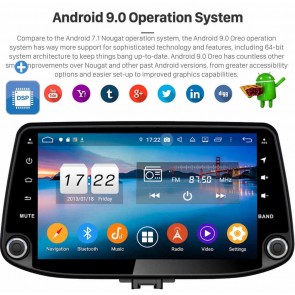 9" Android 9.0 Autoradio Reproductor de DVD Multimedia para Hyundai i30 (2017-2020)-1