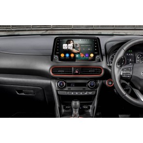Hyundai Kona Radio de Coche Android 9.0 con 8-Core 4GB+32GB Bluetooth Navegación GPS Control Volante Micrófono DAB CD SD USB 4G WiFi TV AUX OBD2 MirrorLink CarPlay - 9