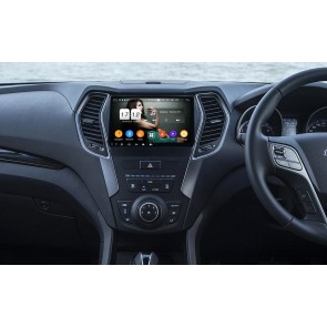 Hyundai Santa Fe Radio de Coche Android 9.0 con 8-Core 4GB+32GB Bluetooth Navegación GPS Control Volante Micrófono DAB CD SD USB 4G WiFi TV OBD2 MirrorLink CarPlay - 9
