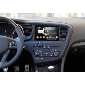 Kia Optima Radio de Coche Android 9.0 con 8-Core 4GB+32GB Bluetooth Navegación GPS Control Volante Micrófono DAB CD SD USB 4G WiFi TV AUX OBD2 MirrorLink CarPlay - 9