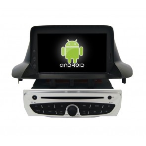 Renault Fluence Autoradio Android 6.0 con Pantalla Táctil Bluetooth Manos Libres DAB+ Navegador GPS Micrófono Disco Duro externo CD USB MP3 4G Wifi TV OBD2 MirrorLink - Android 6.0 Autoradio Reproductor De DVD GPS Navigation para Renault Fluence (De 2010)