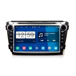 Hyundai Solaris Autoradio S160 Android 4.4 con Pantalla Táctil Bluetooth Manos Libres Navegador GPS DAB+ Micrófono CD SD USB MP3 3G Wifi Internet TV MirrorLink - Radio DVD Navegador GPS Android 4.4.4 S160 Especifico para Hyundai Solaris