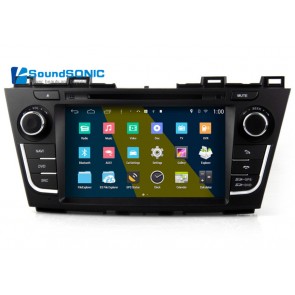 Mazda 5 Autoradio Android 4.4 S160 con Pantalla táctil hd, Bluetooth, Navegador GPS, 3G, Wifi, Mirrorlink - Radio DVD Navegador GPS Android 4.4.4 S160 Especifico para Mazda 5 (2009-2013)