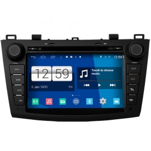 Radio DVD Navegador GPS Android 4.4.4 S160 Especifico para Mazda 3 (2009-2013)-1