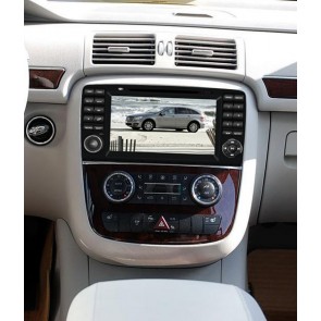 Mercedes W251 Autoradio S160 Android 4.4 con Pantalla Táctil Bluetooth Manos Libres Navegador GPS DAB+ Micrófono CD SD USB MP3 3G Wifi Internet TV MirrorLink - Radio DVD Navegador GPS Android 4.4.4 S160 Especifico para Mercedes Clase R W251 (2006-2013) 