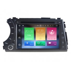 Android 6.0.1 Autoradio Reproductor De DVD GPS Navigation para SsangYong Actyon-1