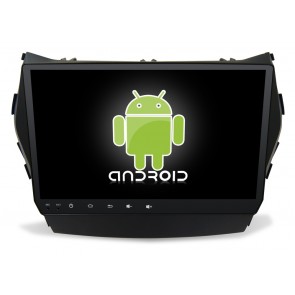 Hyundai ix45 Autoradio Android 6.0 con Pantalla Táctil Bluetooth Manos Libres DAB+ Navegador GPS Micrófono Disco Duro externo CD USB 4G Wifi Internet TV OBD2 MirrorLink - Android 6.0 Autoradio Reproductor De DVD GPS Navigation para Hyundai ix45 (De 2012)