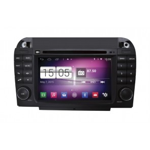 Radio DVD Navegador GPS Android 4.4.4 S160 Especifico para Mercedes Clase S W220 (1998-2005)-1