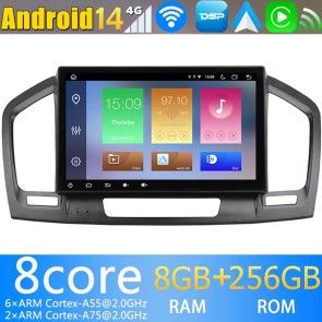 10" Android 14.0 Autoradio Navegación GPS Reproductor de DVD Multimedia para Opel Insignia (2008-2013)-1