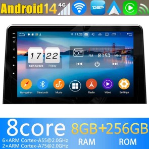 10" Android 14.0 Autoradio Navegación GPS Reproductor de DVD Multimedia para Citroën Berlingo (2018-2022)-1
