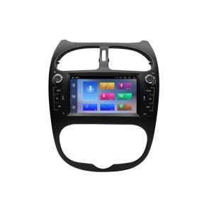 Peugeot 206 Radio Estéreo de Coche Android 14 con Navegador GPS [8G+256G] Bluetooth USB DAB DSP 4G WiFi Cámaras 360° CarPlay - Android 14.0 Autoradio Navegación GPS Reproductor de DVD Multimedia para Peugeot 206 (2000-2016)