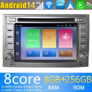 6.2" Android 14.0 Autoradio Navegación GPS Reproductor de DVD Multimedia para Hyundai H1 (2007-2016)-1