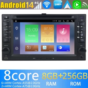 6.2" Android 14.0 Autoradio Navegación GPS Reproductor de DVD Multimedia para Kia Carnival (2006-2014)-1