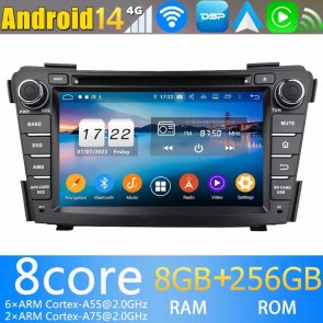 7" Android 13.0 Autoradio Reproductor de DVD Multimedia para Hyundai i40 (2011-2019)-1