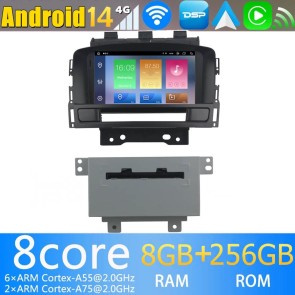 7" Android 14.0 Autoradio Navegación GPS Reproductor de DVD Multimedia para Opel Astra J (2009-2015)-1