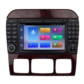 Mercedes Clase S W220 Radio Estéreo de Coche Android 14 con Navegador GPS [8G+256G] Bluetooth USB DAB DSP 4G WiFi Cámaras 360° CarPlay - 7