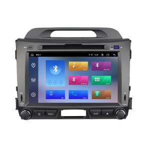 Kia Sportage Radio Estéreo de Coche Android 14 con Navegador GPS [8G+256G] Bluetooth USB DAB DSP 4G WiFi Cámaras 360° CarPlay - 8
