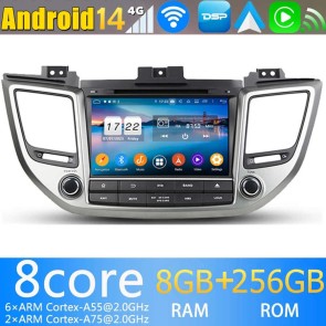8" Android 13.0 Autoradio Reproductor de DVD Multimedia para Hyundai Tucson (De 2015)-1