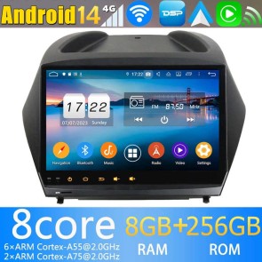 9" Android 13.0 Autoradio Reproductor de DVD Multimedia para Hyundai ix35 (2009-2015)-1