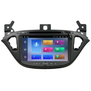 Opel Corsa Radio Estéreo de Coche Android 14 con Navegador GPS [8G+256G] Bluetooth USB DAB DSP 4G WiFi Cámaras 360° CarPlay - 8