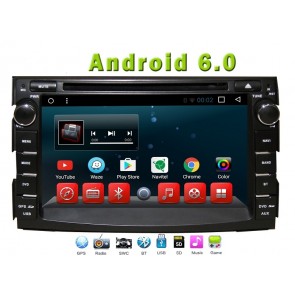 Android 6.0 Autoradio Reproductor De DVD GPS Navigation para Kia Venga (2009-2016)-1