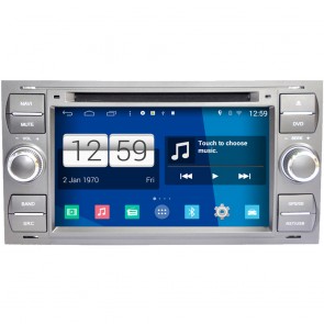 Ford C-Max Autoradio Android 4.4 S160 con Pantalla táctil hd, Bluetooth, Navegador GPS, 3G, Wifi, Mirrorlink - Radio DVD Navegador GPS Android 4.4.4 S160 Especifico para Ford C-Max (2003-2011)