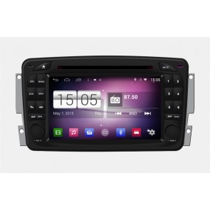 Radio DVD Navegador GPS Android 4.4.4 S160 Especifico para Mercedes Clase CLK C209 (1998-2004)-1