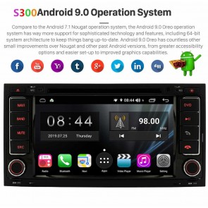 S300 Android 9.0 Autoradio Reproductor De DVD GPS Navigation para VW Touareg (2003-2010)-1
