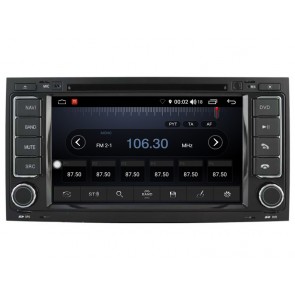 VW Touareg Autoradio Android 9.0 S300 con Octa-Core 4GB+32GB Pantalla táctil Bluetooth Manos Libres Navegador GPS Micrófono DAB CD SD USB 4G WiFi TV AUX OBD2 CarPlay - S300 Android 9.0 Autoradio Reproductor De DVD GPS Navigation para VW Touareg (2003-2010