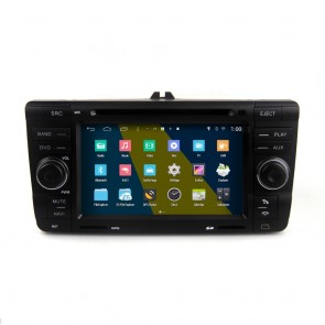 Skoda Laura Autoradio Android 4.4 S160 con Pantalla táctil hd, Bluetooth, Navegador GPS, 3G, Wifi, Mirrorlink - Radio DVD Navegador GPS Android 4.4.4 S160 Especifico para Skoda Laura