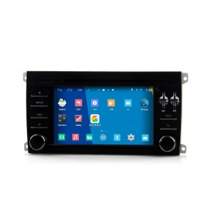 Porsche Cayenne Autoradio Android 4.4 S160 con Pantalla táctil hd, Bluetooth, Navegador GPS, RDS, Wifi, Mirrorlink, AirPlay, 4G - Radio DVD Navegador GPS Android 4.4.4 S160 Especifico para Porsche Cayenne