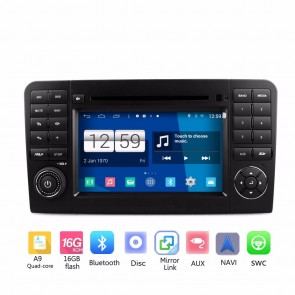 Radio DVD Navegador GPS Android 4.4.4 S160 Especifico para Mercedes ML W164-1