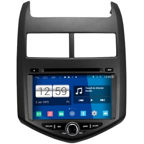 Radio DVD Navegador GPS Android 4.4.4 S160 Especifico para Chevrolet Aveo (2011-2014)-1