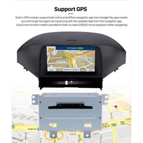 Chevrolet Orlando Autoradio Android 9.0 S300 con Octa-Core 4GB+32GB Pantalla táctil Bluetooth Manos Libres Navegador GPS Micrófono DAB CD SD USB 4G WiFi AUX OBD2 CarPlay - S300 Android 9.0 Autoradio Reproductor De DVD GPS Navigation para Chevrolet Orlando