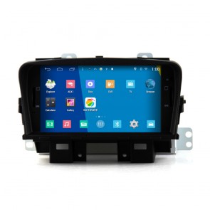 Chevrolet Cruze Autoradio Android 4.4 S160 con Pantalla táctil hd, Bluetooth, Navegador GPS, 3G, Wifi, Mirrorlink - Radio DVD Navegador GPS Android 4.4.4 S160 Especifico para Chevrolet Cruze (2008-2012)
