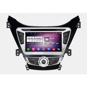 Radio DVD Navegador GPS Android 4.4.4 S160 Especifico para Hyundai Avante (2011-2013)-1