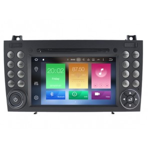 Android 6.0.1 Autoradio Reproductor De DVD GPS Navigation para Mercedes SLK W171 (2004-2012)-1