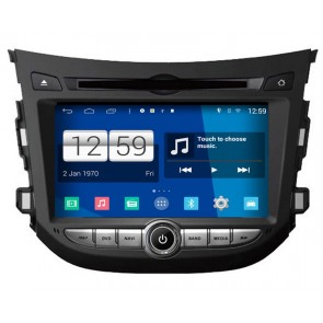 Radio DVD Navegador GPS Android 4.4.4 S160 Especifico para Hyundai HB20-1