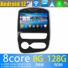 Renault Clio Radio de Coche Android 13.0 con 8GB+128GB Bluetooth Navegación GPS Control Volante DAB USB 4G WiFi OBD2 CarPlay - 10" Android 13.0 Autoradio Reproductor de DVD Multimedia para Renault Clio (2017-2019)