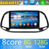 Fiat Doblò Radio de Coche Android 13.0 con 8GB+128GB Bluetooth Navegación GPS Control Volante DAB USB 4G WiFi OBD2 CarPlay - 9" Android 13.0 Autoradio Reproductor de DVD Multimedia para Fiat Doblò (De 2015)